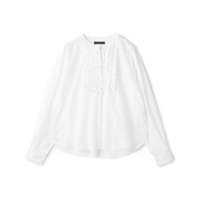 予約商品8月下旬以降順次お届け】ホワイトコンビネーション ラッフル