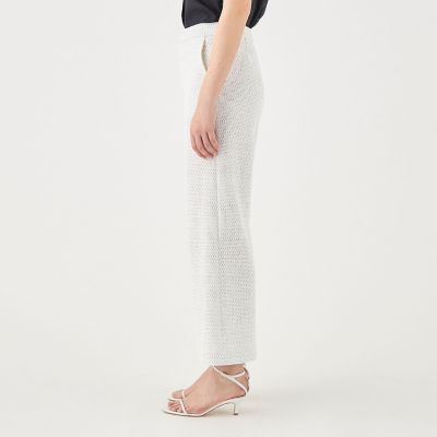 最終値下げ【美品】plantation メランジクロス　ワイドパンツ Plantation / S BIZEN MELANGE WAVE / パンツ(M black(26