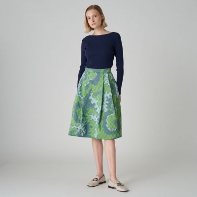 フロッシュドット　タックフレアスカート