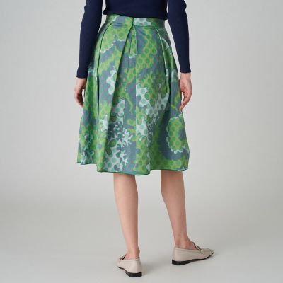 フロッシュドット　タックフレアスカート