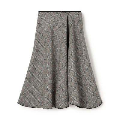 ＜maison TOMORROWLAND＞タッターグレンチェック　リバーシブルスカート