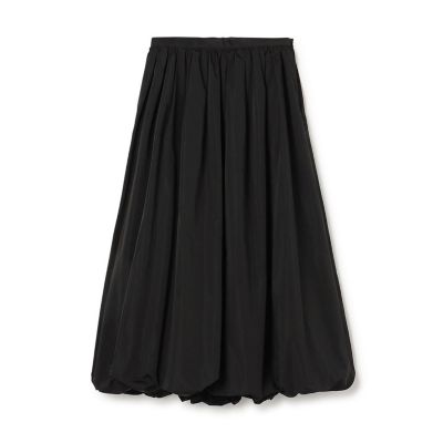 ポリステルシルクタフタ バルーンスカート | maison