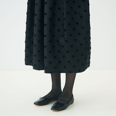 モールポルカドット コクーンスカート | maison TOMORROWLAND/メゾン