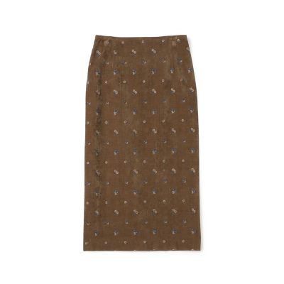 ＜maison TOMORROWLAND＞フルーロンベル　Ｉラインスカート