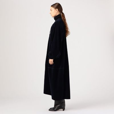 キャラメルヴェルト コクーンワンピース | maison TOMORROWLAND/メゾン