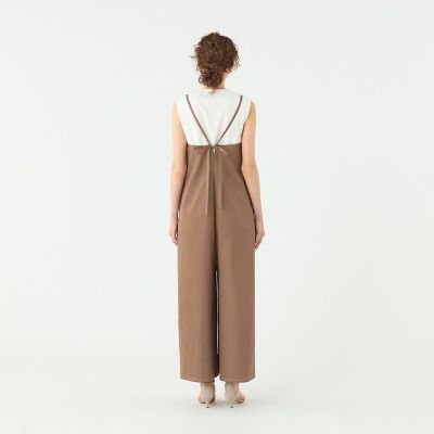 ○専用〇美品トゥモローランドEDITIONダブルツイルサロペット コットンシルクデニム サロペット | maison TOMORROWLAND/メゾン