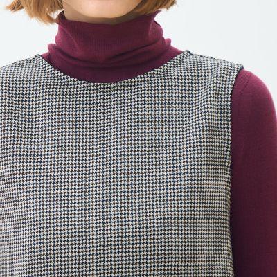 ガンクラブトゥースリバー 4－wayコクーンワンピース | maison