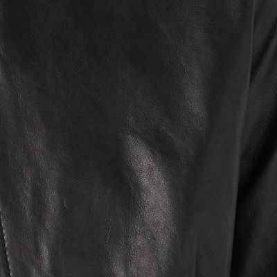 ライトセミベジタブルレザー ノーカラージャケット | maison
