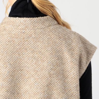 エシェルファンシー 2－wayハイネックジレ | maison TOMORROWLAND