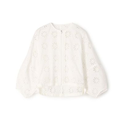 ＜maison TOMORROWLAND＞トゥルーフルール　ジップアップブルゾン