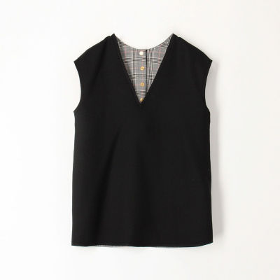 タッターグレンチェック 4－wayジレ | maison TOMORROWLAND/メゾン