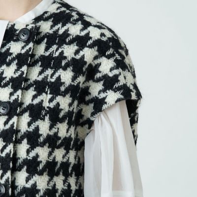 トゥモローランドコレクション/ラルジュハウンドトゥース ミドルフレンチジレ トゥモローランドコレクション/ラルジュハウンドトゥース ミドル