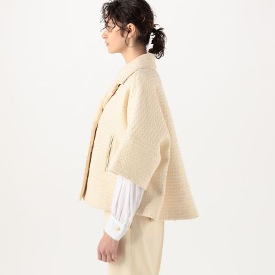 maison celon ウールツイードジャケット　アイボリー maison celon ウールツイードジャケット アイボリー