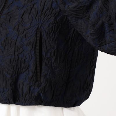 クロッケフラワー ジップアップブルゾン | maison TOMORROWLAND