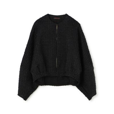 美品 トゥモローランド 24AW ファンシーオーガンジー バルーンブルゾン ファンシーオーガンジー バルーンブルゾン | maison