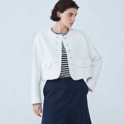 パンソッティ フリンジジャケット | maison TOMORROWLAND/メゾン