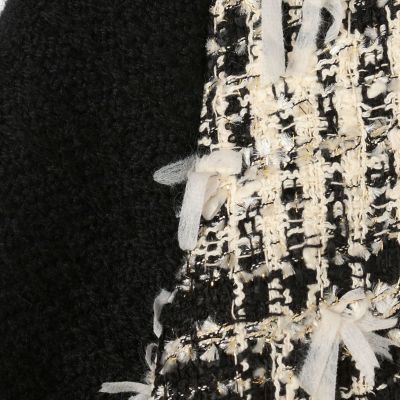 TOMORROW LAND ルミエファンシーツイード フーデッドブルゾン TOMORROW LAND ルミエファンシーツイード フーデッドブルゾン 【公式通販】
