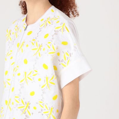 デイジーポップ ジップアップブラウス | maison TOMORROWLAND/メゾン