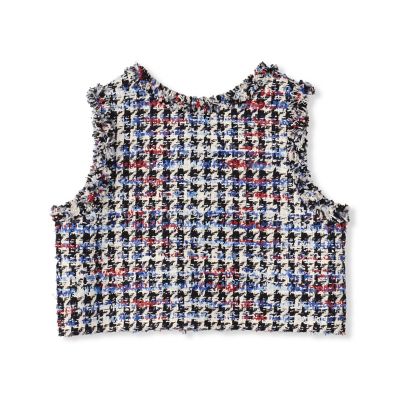 ＜maison TOMORROWLAND＞【予約商品６月下旬以降順次お届け】トリコロールシェパード　フロンタブルジレ