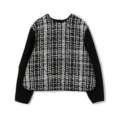 ＜maison TOMORROWLAND＞スチュワートファンシー　フロンタブルトップス