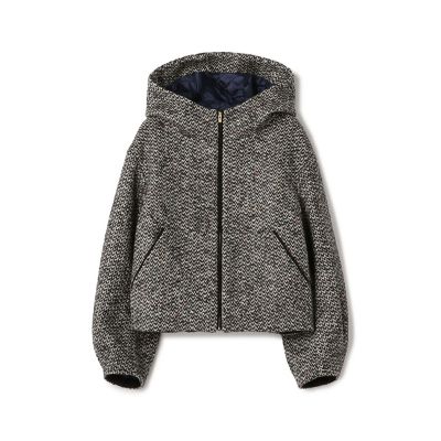 完売品　アナイ　2022AW ベビーアルパカブルゾン　黒　カーディガン　ニット ベビーアルパカブルゾン | ANAYI/アナイ | 三越伊勢丹オンライン