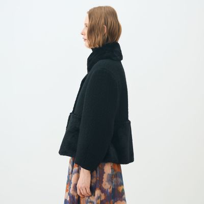 クロッシュウール チェンジカラージャケット | maison TOMORROWLAND