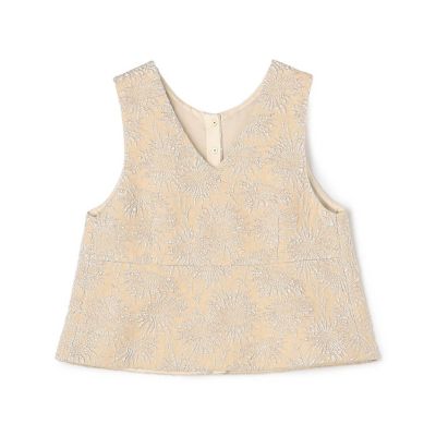 ＜maison TOMORROWLAND＞ソリアビーストレッチ　フロンタブルジレ