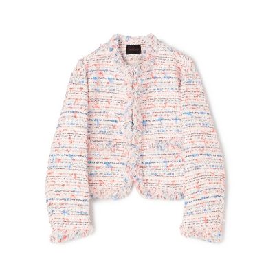 ＜maison TOMORROWLAND＞フロッシュファンシー　フリンジカラーレスジャケット