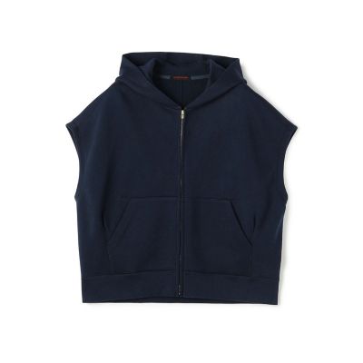 ＜maison TOMORROWLAND＞コットンダンボール　フーデッドジレ