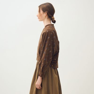 送料無料】フルーロンベル ジップアップブルゾン | maison