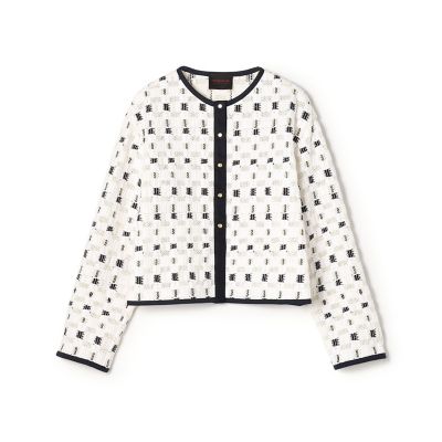 ＜maison TOMORROWLAND＞【送料無料】ブロックトリコット　カーディガンジャケット