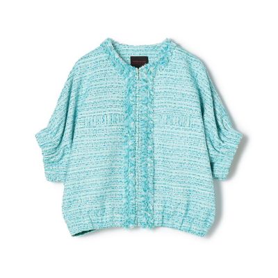 ＜maison TOMORROWLAND＞【予約商品４月下旬以降順次お届け】クレールファンシー　パフブルゾン