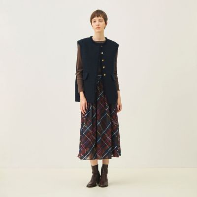 予約商品9月下旬以降順次お届け】ブークレーファンシー チュニック
