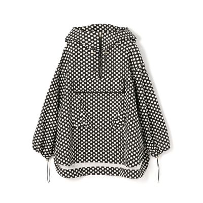 ◾️新品◾️TOMORROWLAND ポルカドットジャカード フーデッドブルゾン ポルカドットジャカード フーデッドブルゾン | maison