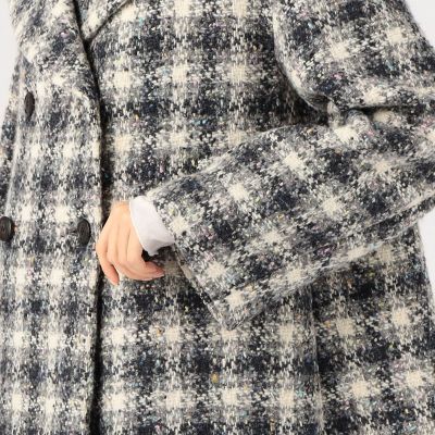 ブリエネップツイード ハーフコート | maison TOMORROWLAND/メゾン