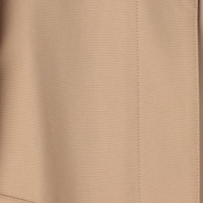 コットンシルクグログラン　パフステンカラーコート