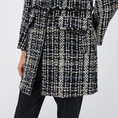 【未使用品✨】トゥモローランドコレクション ファンシーツイードステンカラーコート スチュワートファンシー ステンカラーコート | maison TOMORROWLAND