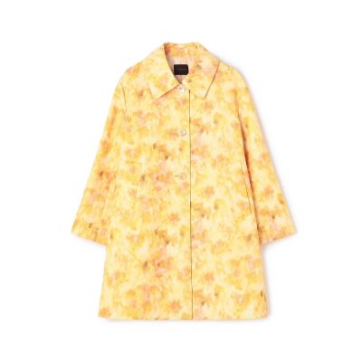 ＜maison TOMORROWLAND＞アンプリメジャカード　ステンカラートラペーズコート