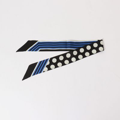 パネルシルクドットプリント　スカーフ