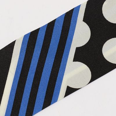 パネルシルクドットプリント　スカーフ
