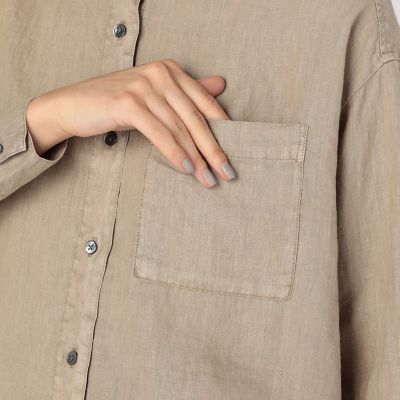 ライトウェイトリネン　オーバーサイズドシャツ　ＷＫＯ３９７０