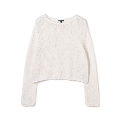 JAMES PERSE (Women/Men)/ジェームスパース コットンリネンオープンワーク クルーネックプルオーバー WVP3093 11ホワイト トップス【三越伊勢丹/公式】