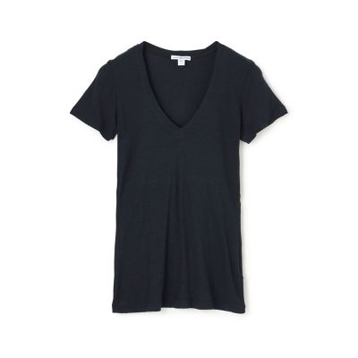 スラブジャージー VネックTシャツ WUA3695 | JAMES