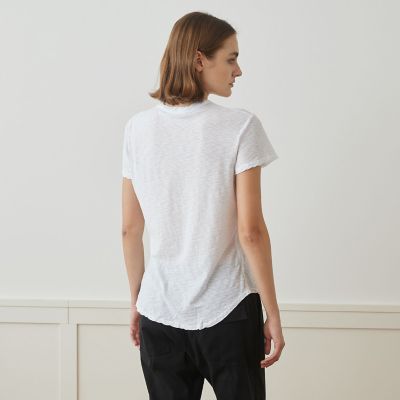 スラブジャージー　クルーネック　Ｔシャツ　ＷＵＡ３０３７
