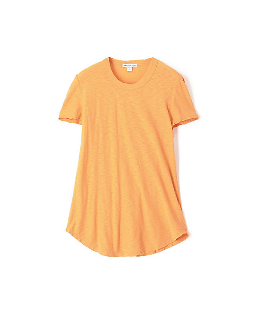  スラブジャージー クルーネックTシャツ WUA3037 29Dオレンジ トップス