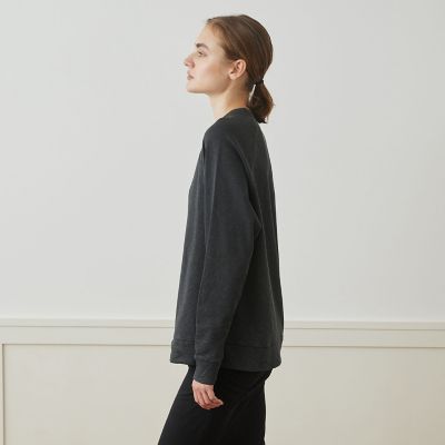 バックパイルスエット ラグランスリーブプルオーバー