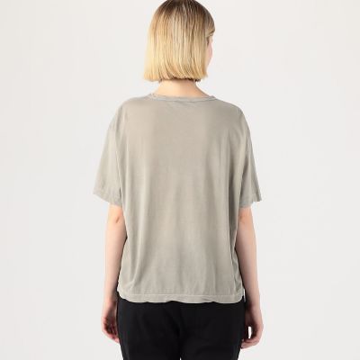 スーピマコットン　オーバーサイズボクシーＴシャツ　ＷＫＪ３７７８