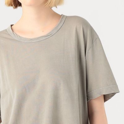 スーピマコットン　オーバーサイズボクシーＴシャツ　ＷＫＪ３７７８