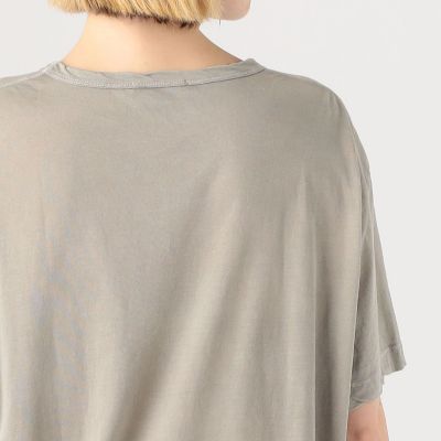 スーピマコットン　オーバーサイズボクシーＴシャツ　ＷＫＪ３７７８