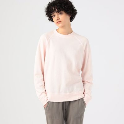 バックパイルスエット ラグランスリーブプルオーバー